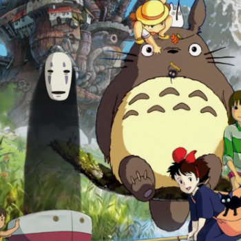 Персонажи по Вселенной Хаяо Миядзаки : Безликий бог и рыбка Поньо