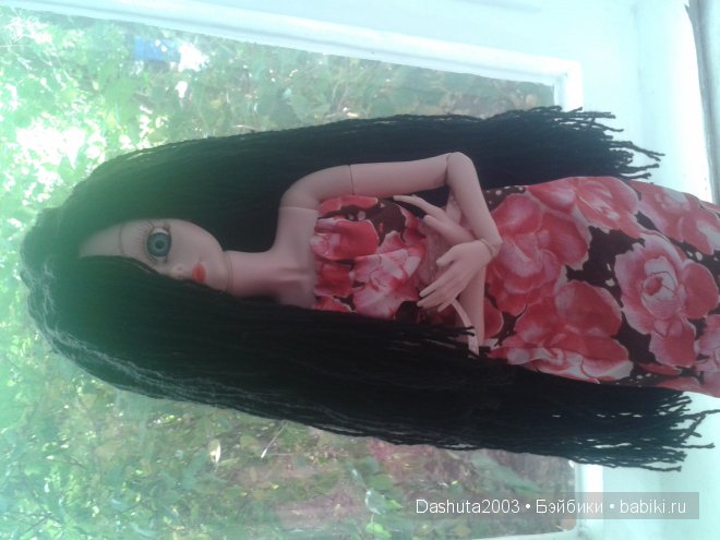 Смена образа Наоми или новый парик . Куколка Звезла подиума