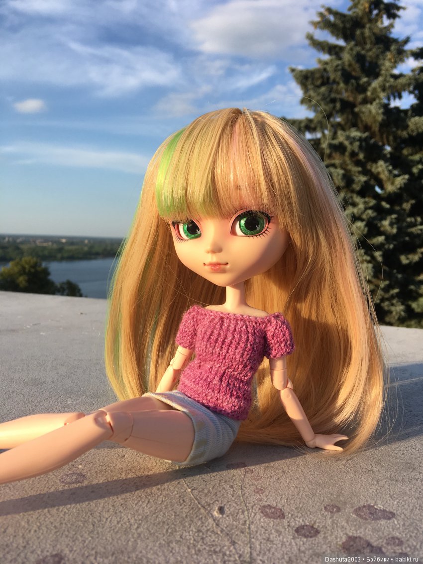 Летняя прогулка по городу с куколкой Pullip Amelia