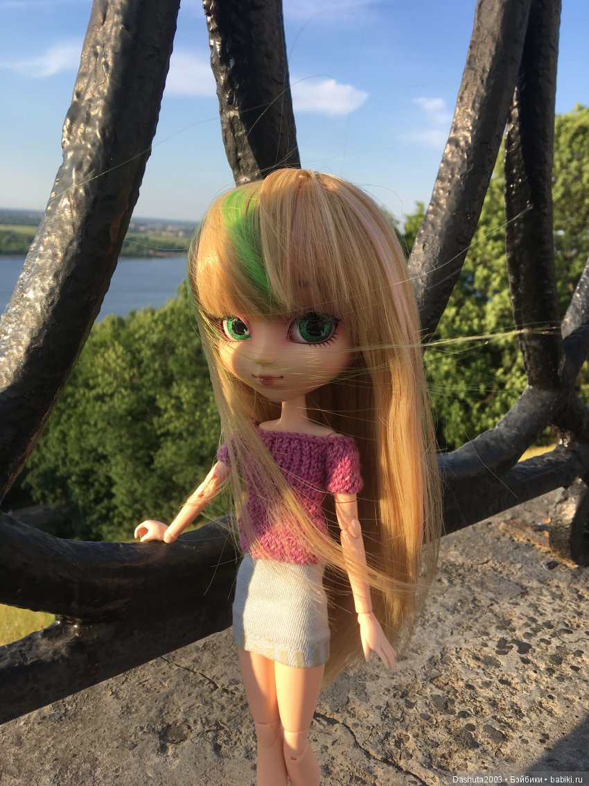 Летняя прогулка по городу с куколкой Pullip Amelia