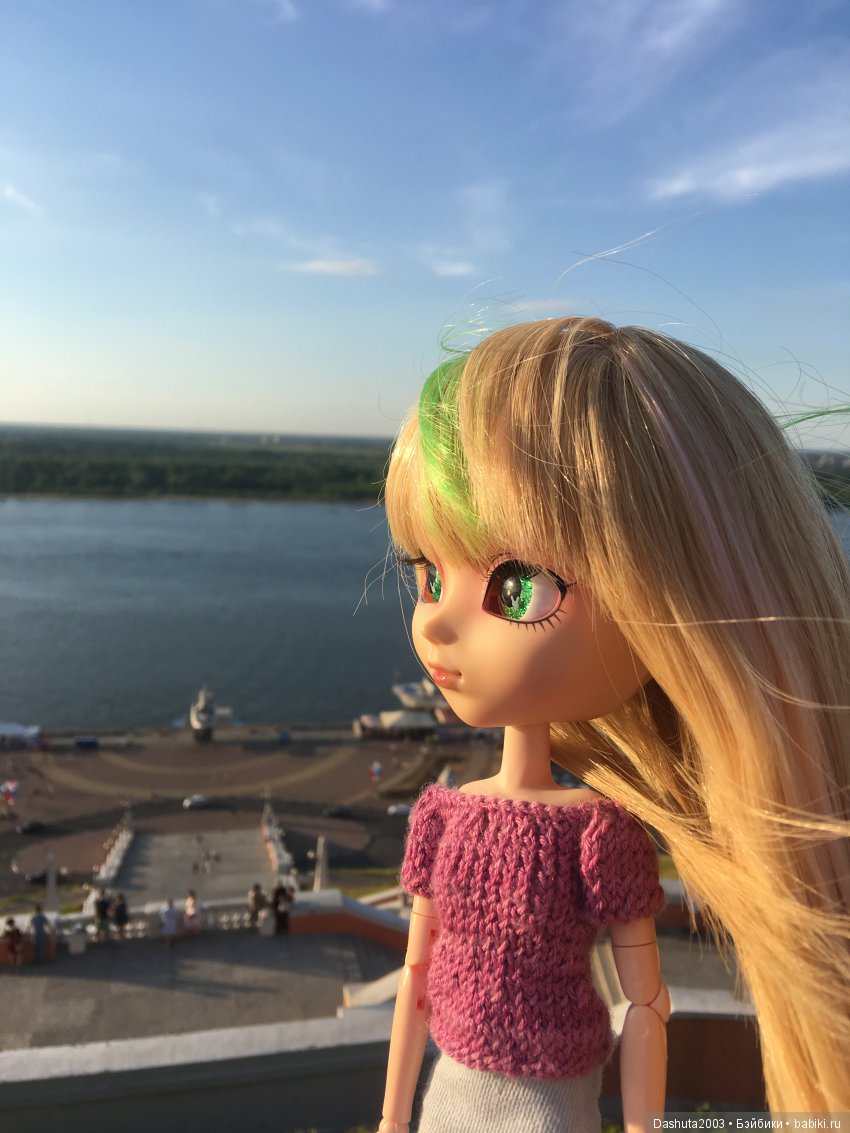 Летняя прогулка по городу с куколкой Pullip Amelia