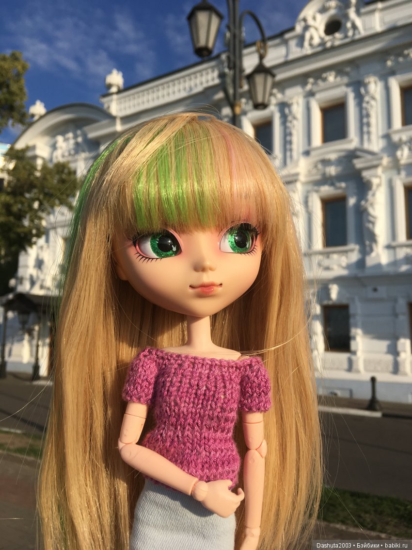 Летняя прогулка по городу с куколкой Pullip Amelia