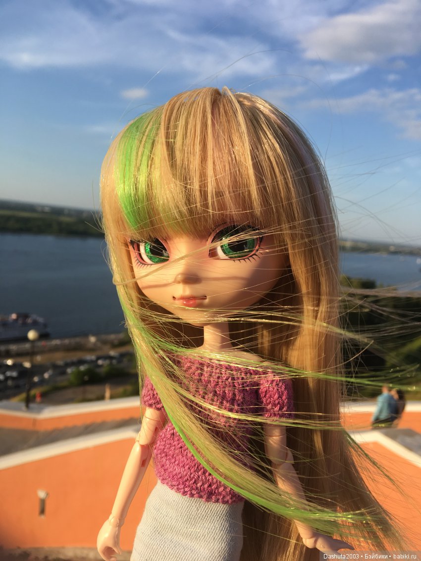 Летняя прогулка по городу с куколкой Pullip Amelia