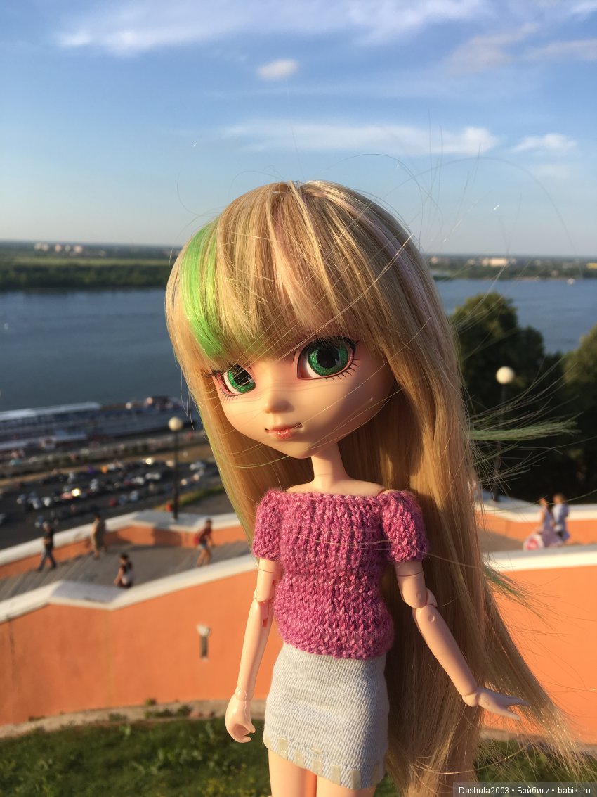 Летняя прогулка по городу с куколкой Pullip Amelia