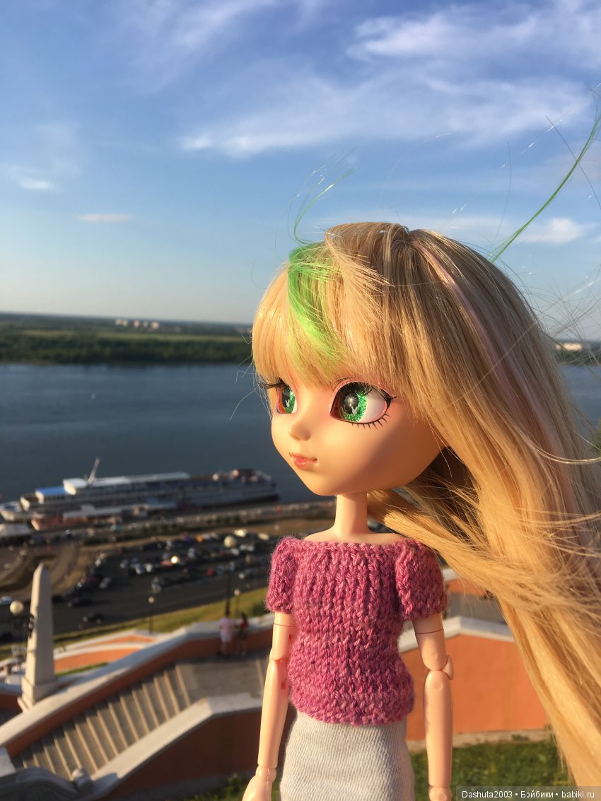 Летняя прогулка по городу с куколкой Pullip Amelia