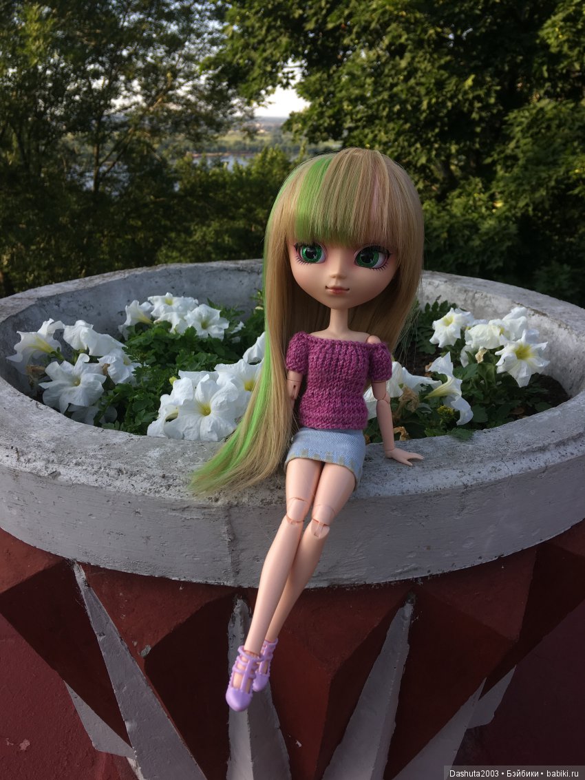 Летняя прогулка по городу с куколкой Pullip Amelia (фото 5)