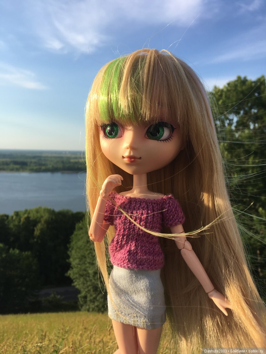 Летняя прогулка по городу с куколкой Pullip Amelia