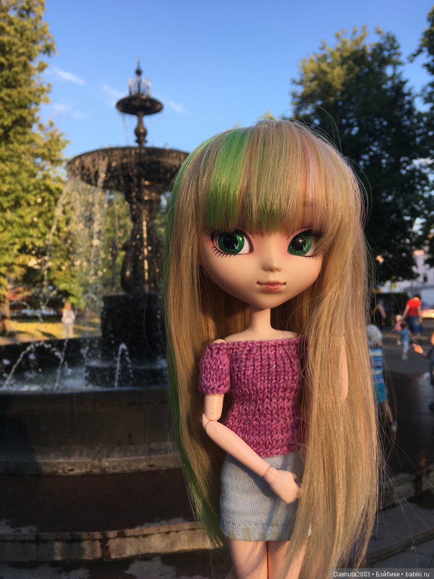 Летняя прогулка по городу с куколкой Pullip Amelia
