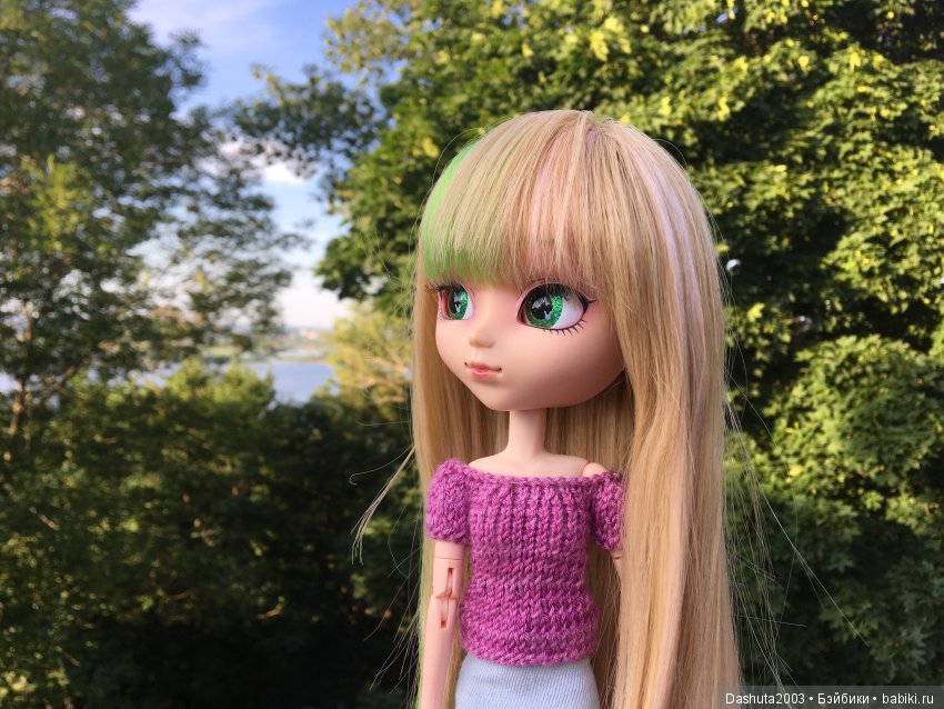 Летняя прогулка по городу с куколкой Pullip Amelia (фото 9)