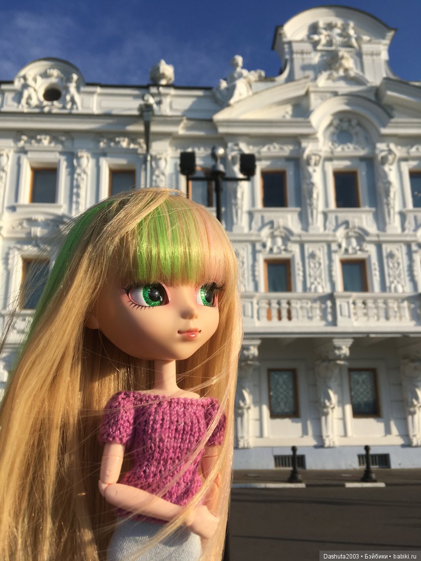 Летняя прогулка по городу с куколкой Pullip Amelia