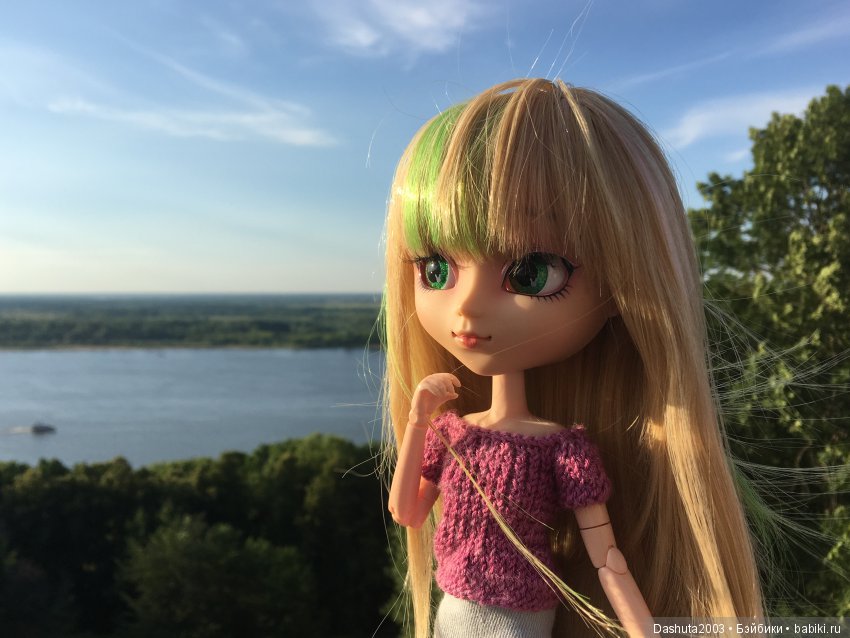 Летняя прогулка по городу с куколкой Pullip Amelia