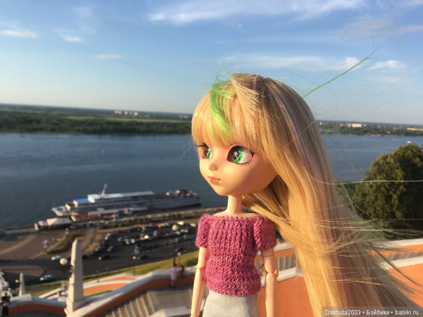 Летняя прогулка по городу с куколкой Pullip Amelia