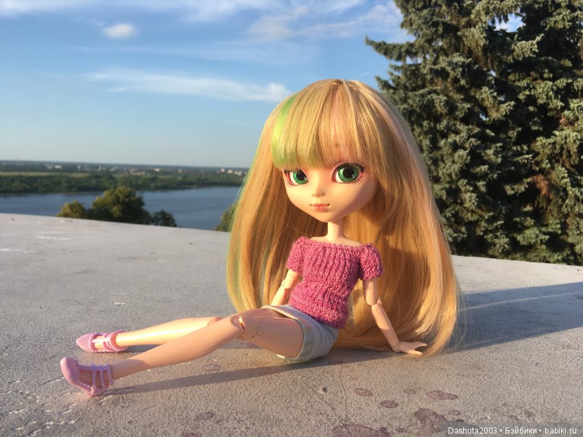 Летняя прогулка по городу с куколкой Pullip Amelia