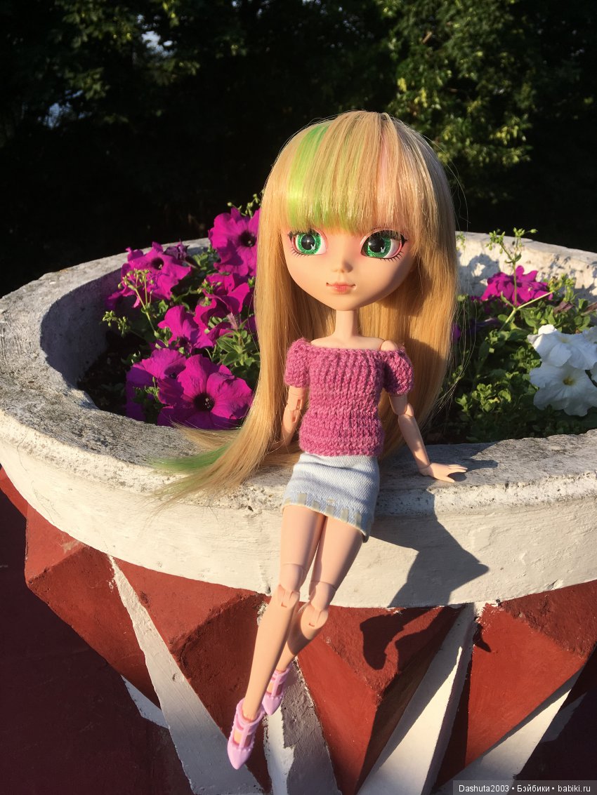 Летняя прогулка по городу с куколкой Pullip Amelia (фото 3)