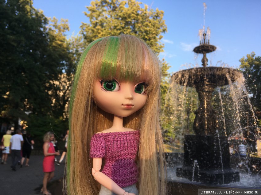 Летняя прогулка по городу с куколкой Pullip Amelia