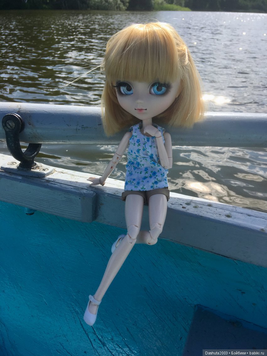 Лето, речка, лодка... и красавица Pullip Classical Alice (фото 5)
