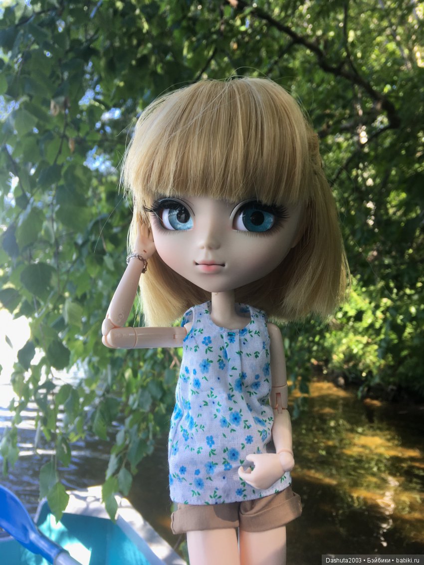 Лето, речка, лодка... и красавица Pullip Classical Alice (фото 9)