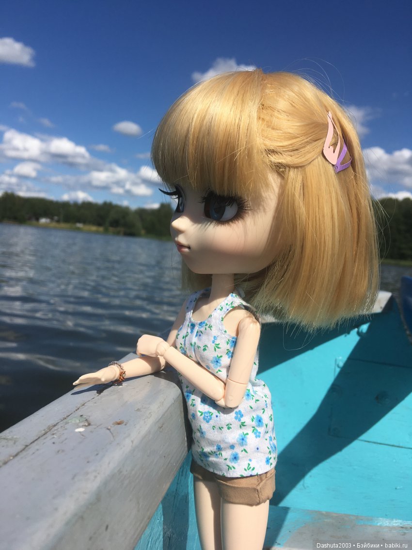 Лето, речка, лодка... и красавица Pullip Classical Alice