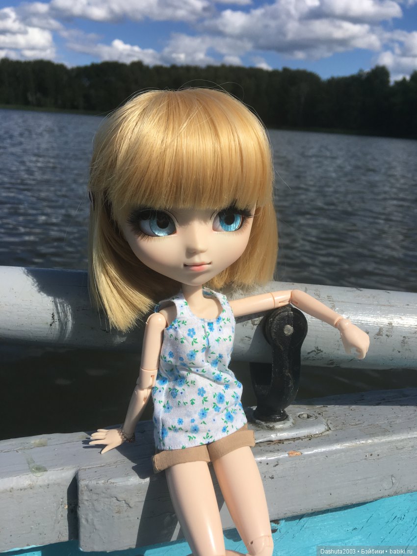 Лето, речка, лодка... и красавица Pullip Classical Alice (фото 8)