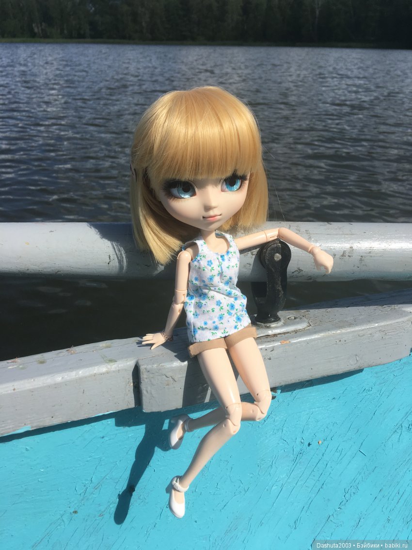 Лето, речка, лодка... и красавица Pullip Classical Alice (фото 7)