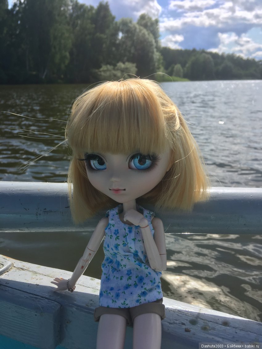 Лето, речка, лодка... и красавица Pullip Classical Alice (фото 6)
