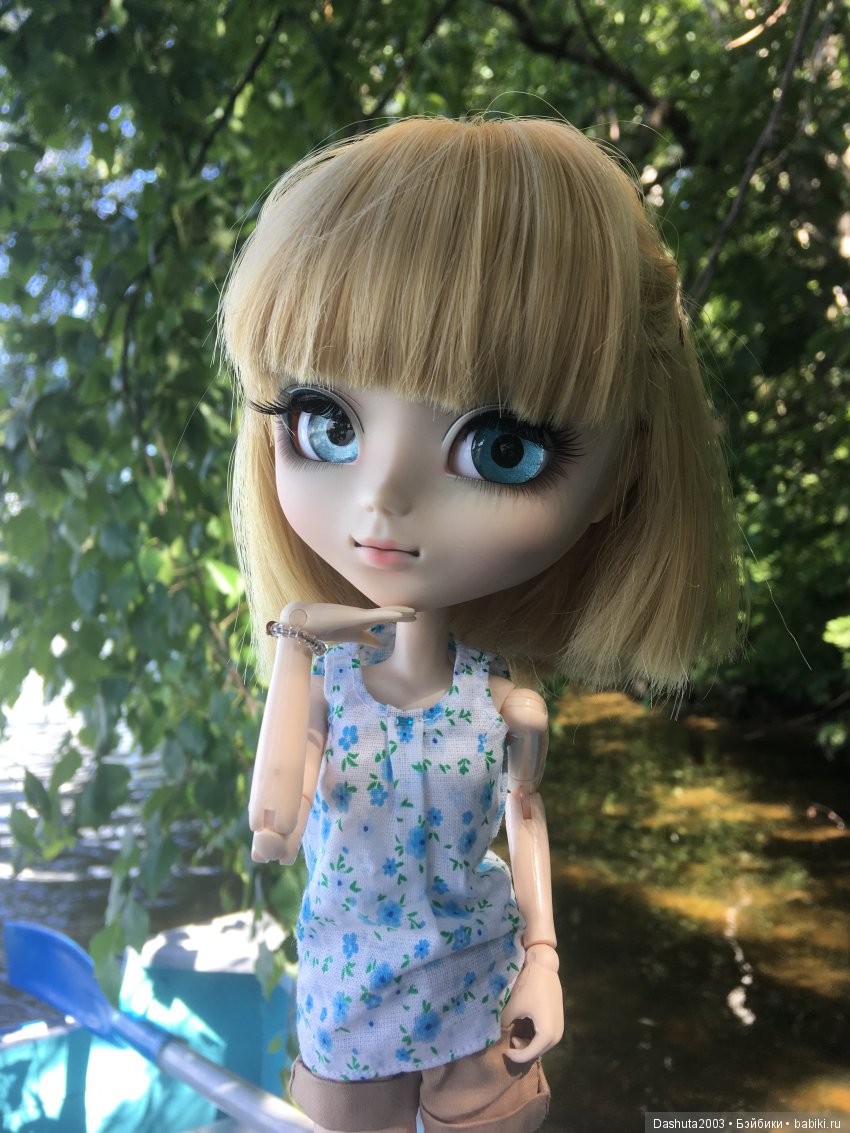Лето, речка, лодка... и красавица Pullip Classical Alice (фото 10)