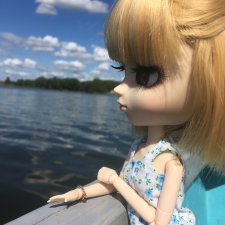 Лето, речка, лодка... и красавица Pullip Classical Alice!