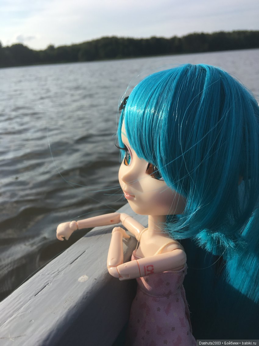 Вновь отправляемся в плавание! Путешествие по реке с Pullip Hatsune Miku и Pullip Ludmila