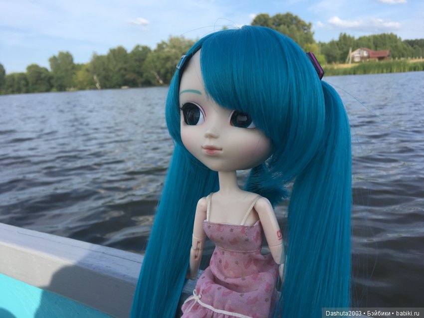 Вновь отправляемся в плавание! Путешествие по реке с Pullip Hatsune Miku и Pullip Ludmila