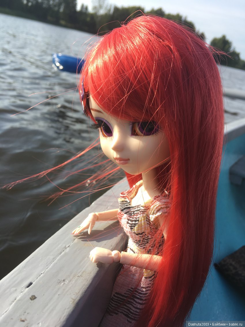 Вновь отправляемся в плавание! Путешествие по реке с Pullip Hatsune Miku и Pullip Ludmila
