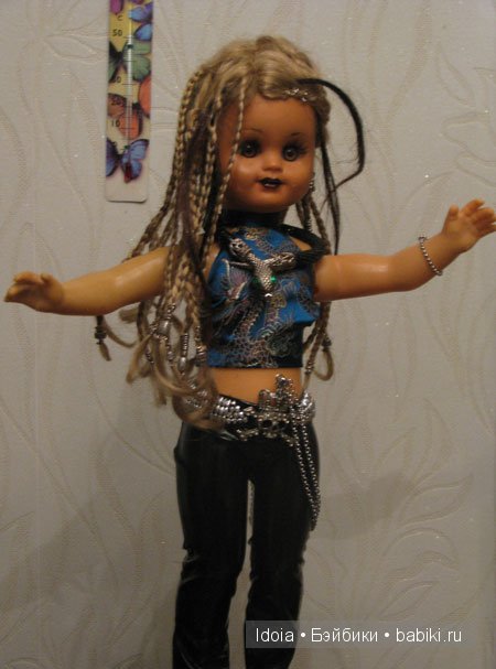 Игровая немецкая кукла начала 70-х