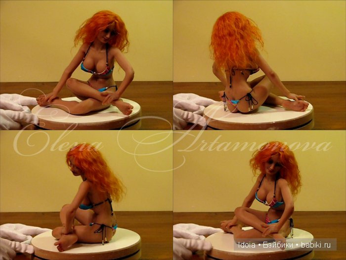 Авторские силиконовые куклы на подвижном каркасе