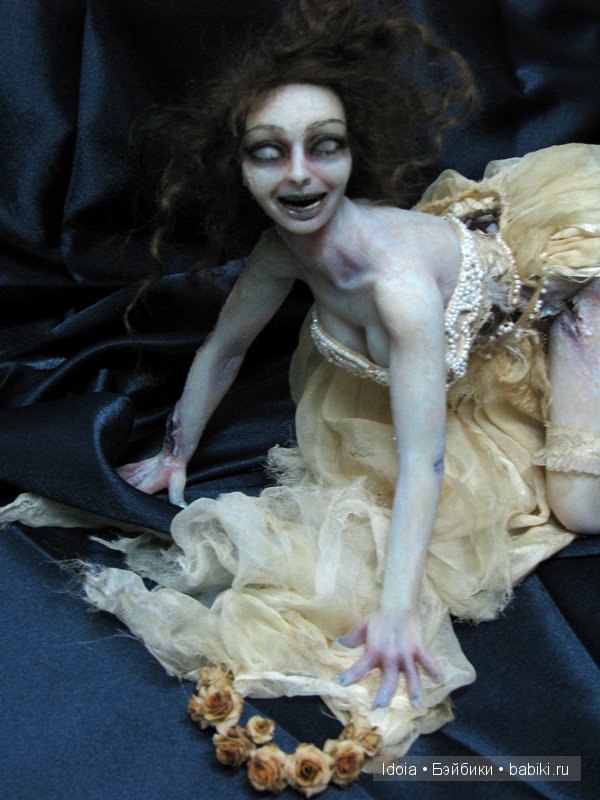 Авторская кукла из силикона. Автор - Елена Артамонова