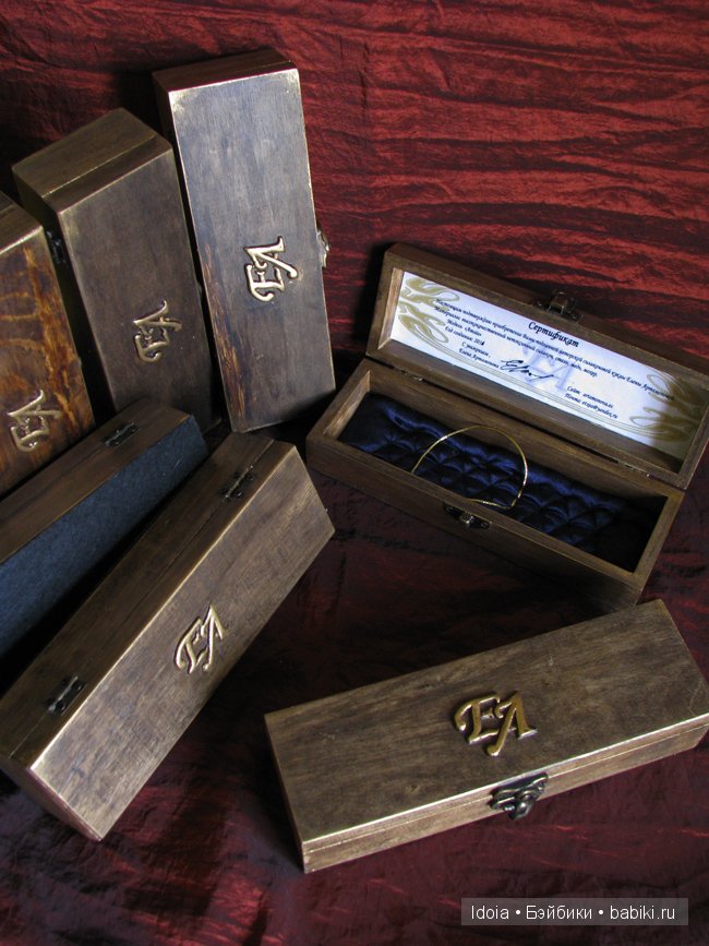 Упаковка авторских силиконовых кукол. Подарочные шкатулки.