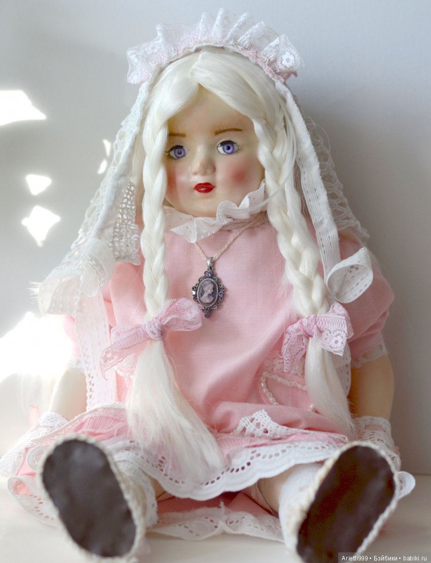 Реставрация куклы 50-х г — Реставрация и преображение кукол: ремонт (фото 10)