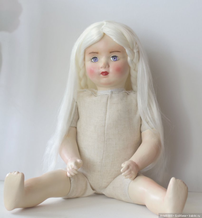 Реставрация куклы 50-х г — Реставрация и преображение кукол: ремонт (фото 6)