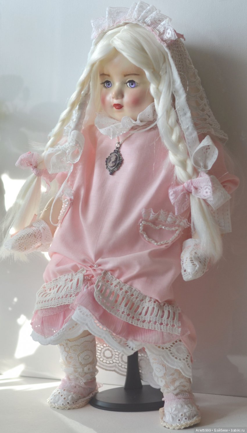 Реставрация куклы 50-х г — Реставрация и преображение кукол: ремонт (фото 9)