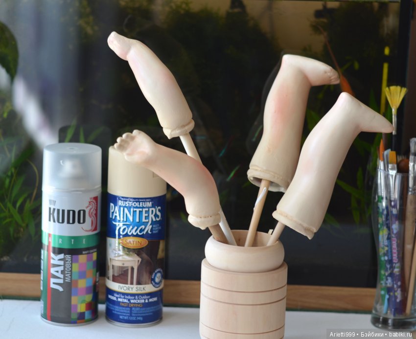 Реставрация куклы 50-х г — Реставрация и преображение кукол: ремонт (фото 4)