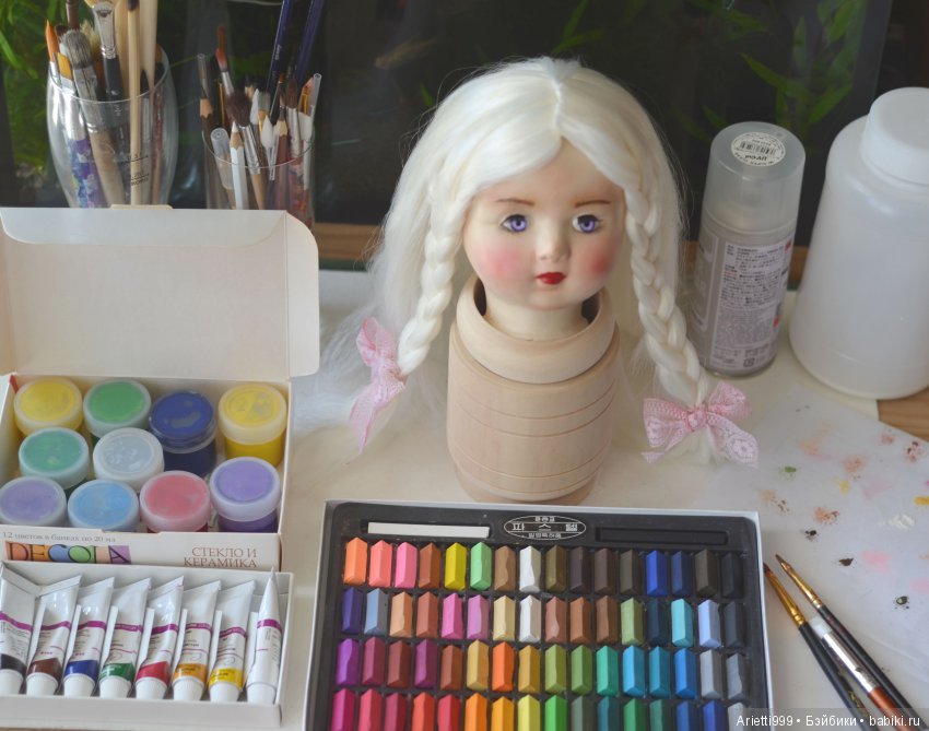 Реставрация куклы 50-х г — Реставрация и преображение кукол: ремонт (фото 5)