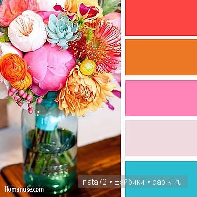 Сочетание цветов — Сочетание цветов: палитры для одежды и интерьера