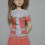 Встречайте, Кира - моя новая девочка и её первые наряды.