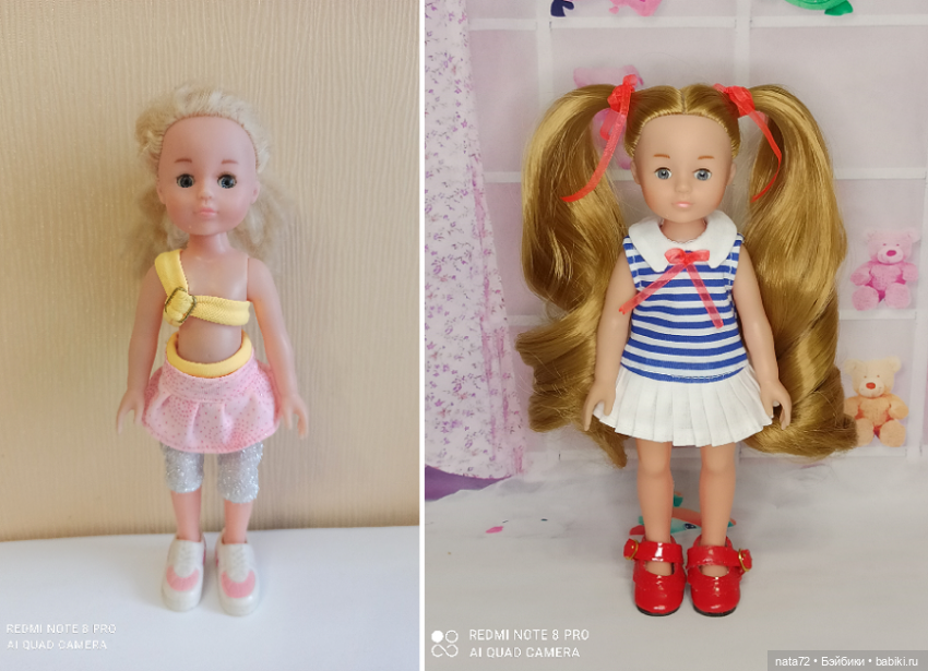 Подружка для мини-Паолы. Переделка китайской куколки