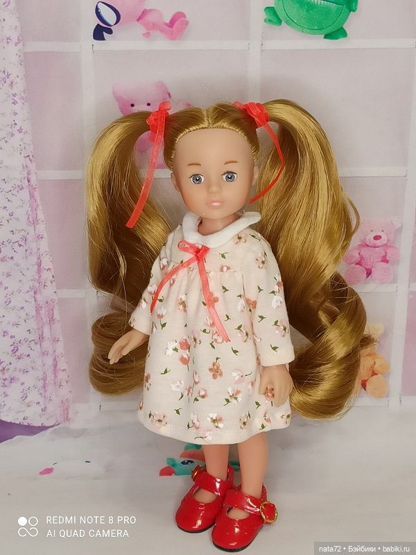 Подружка для мини-Паолы. Переделка китайской куколки (фото 10)
