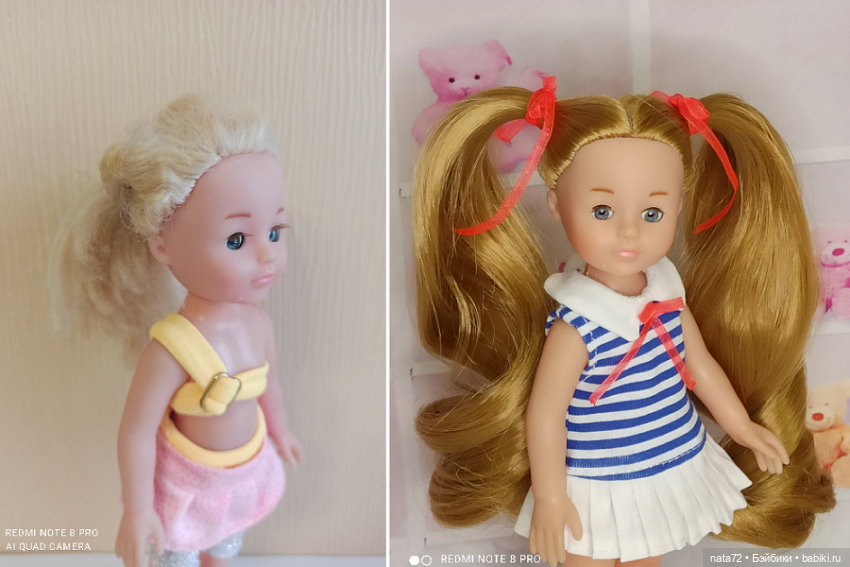 Подружка для мини-Паолы. Переделка китайской куколки