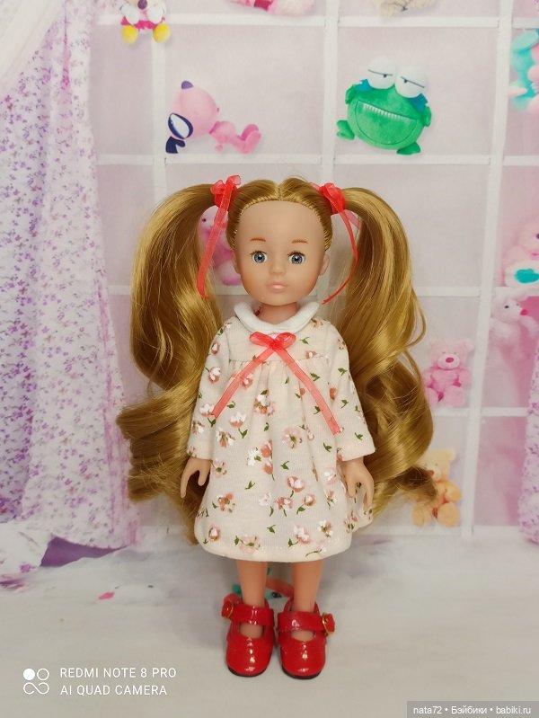 Подружка для мини-Паолы. Переделка китайской куколки (фото 9)