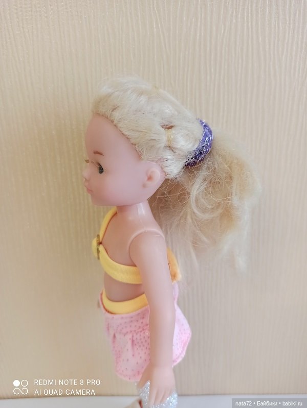 Подружка для мини-Паолы. Переделка китайской куколки (фото 2)