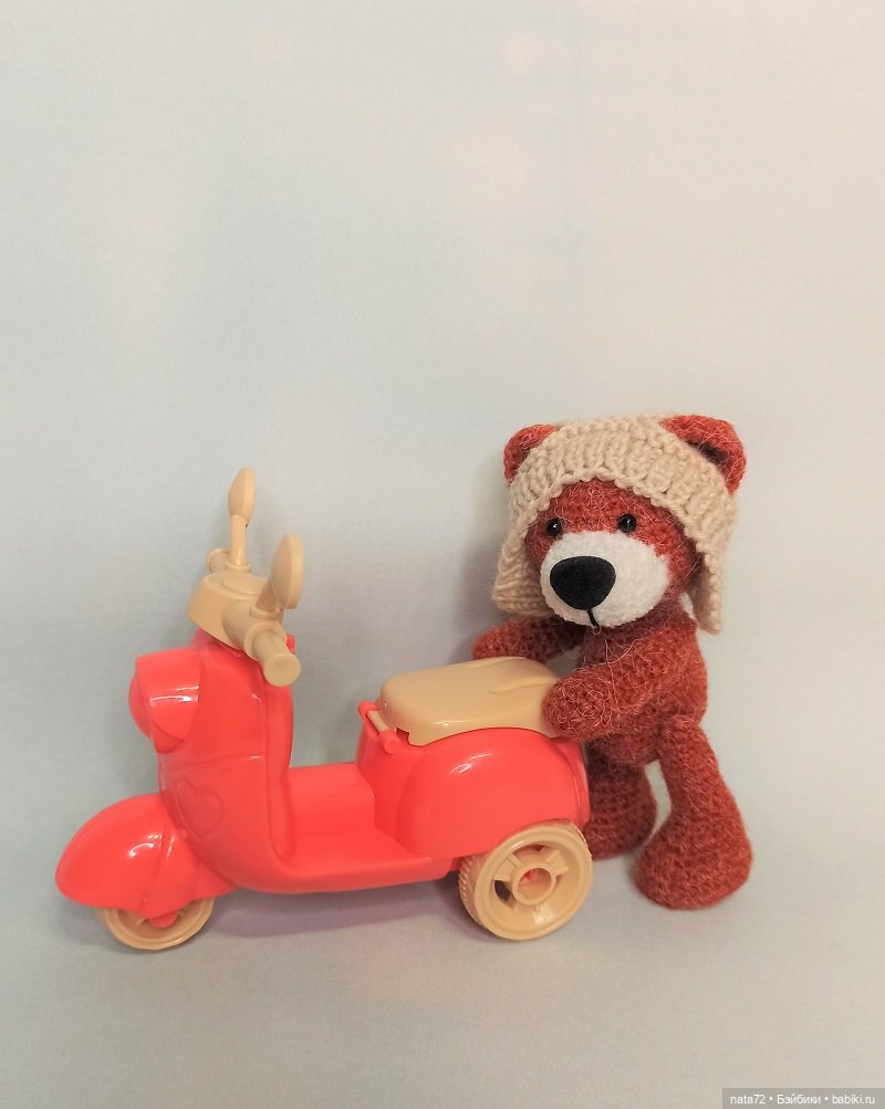 Мишка-циркач — Вязаные игрушки и амигуруми: крючком (фото 4)