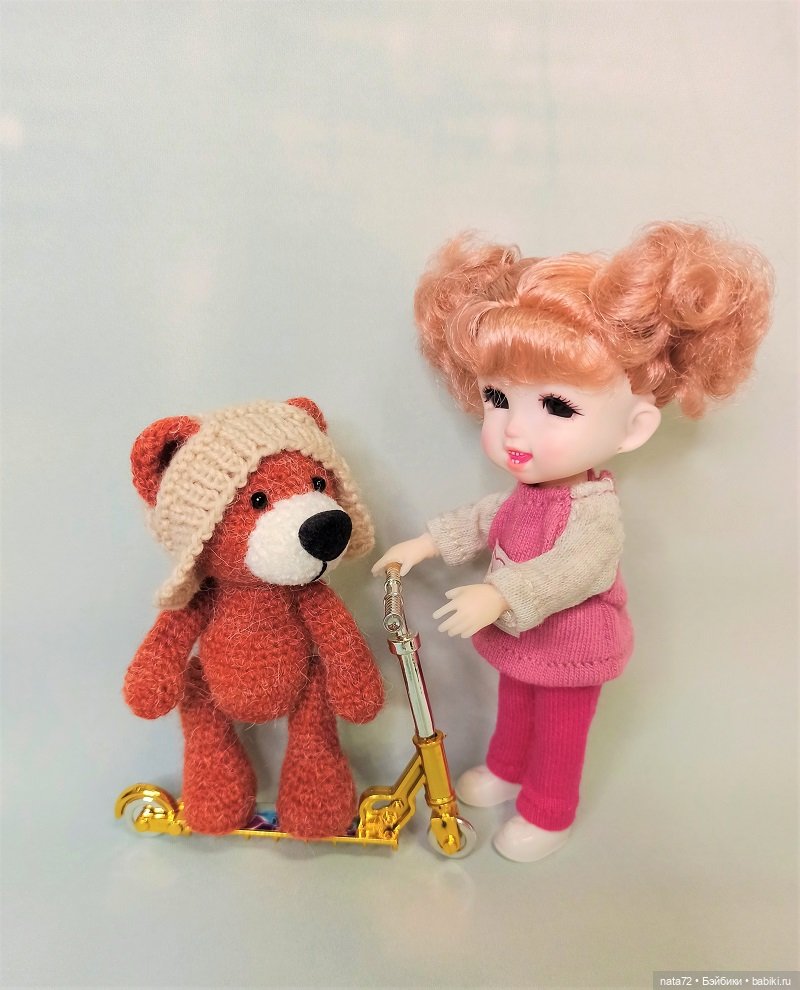 Мишка-циркач — Вязаные игрушки и амигуруми: крючком (фото 3)