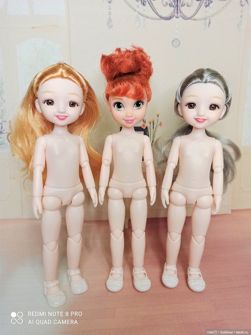 Новая девочка-гибрид на шарнирном теле | Бэйбики Новая девочка-гибрид на шарнирном теле