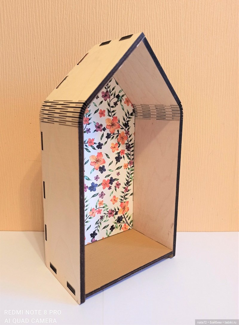 Мини-комнатка - полка из Фикспрайса | Бэйбики Мини-комнатка - полка из Фикспрайса (фото 2)